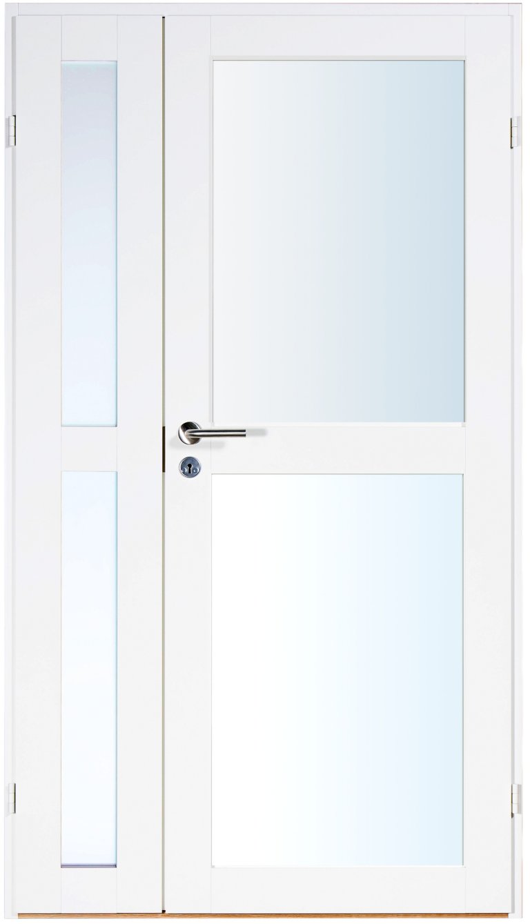 Stil 1 m/glass 2 fløjet