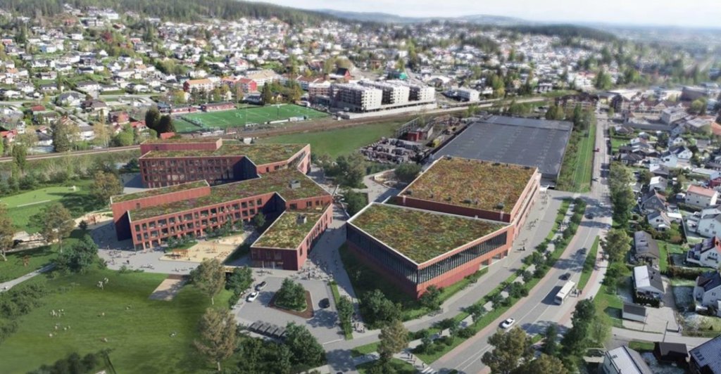 Dører fra Norges største dørprodusent til Norges største barneskole